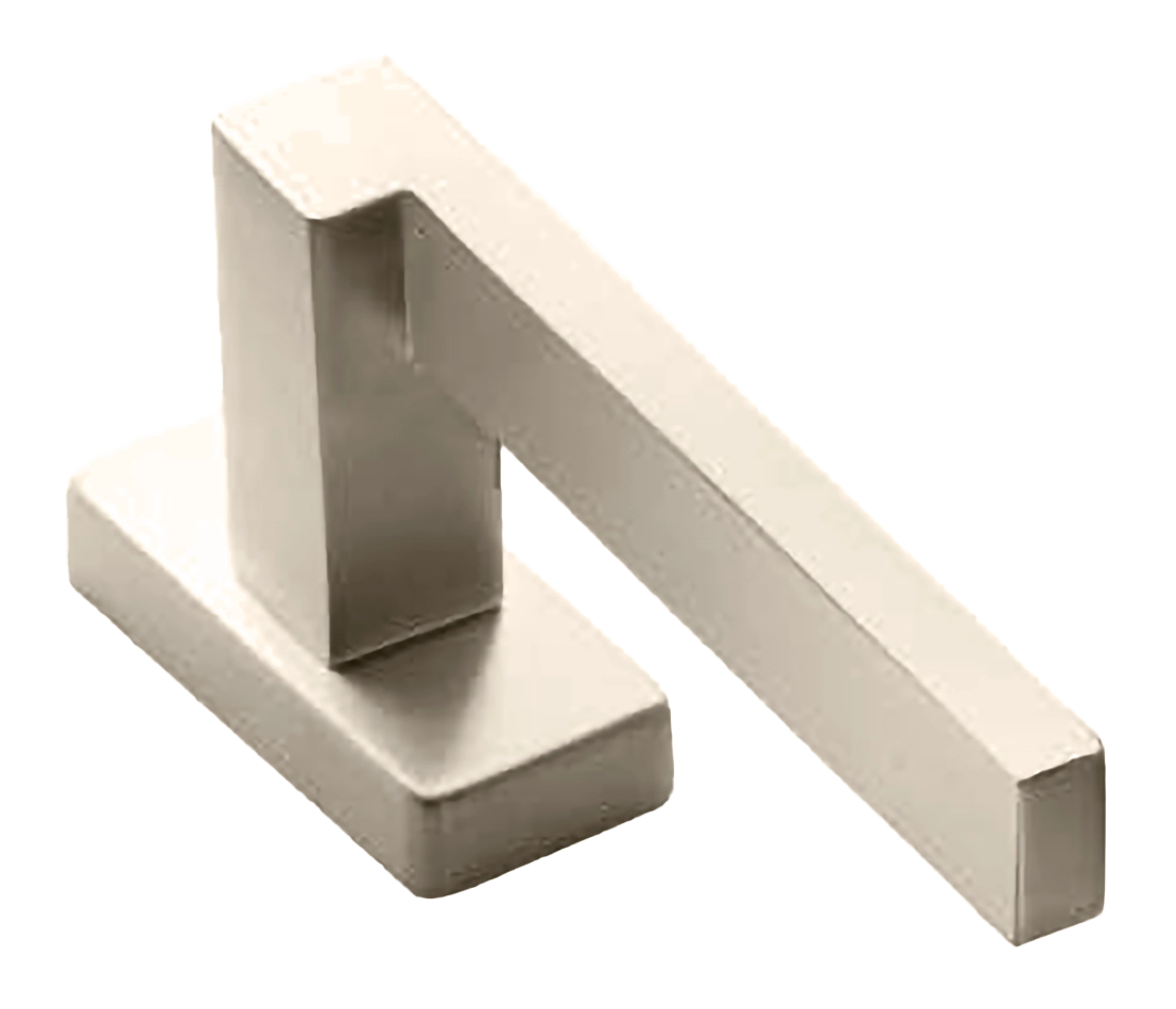 Ручка оконная STONE W1 NIS, цвет - матовый никель фото 1 Ручка оконная STONE W1 NIS, цвет - матовый никель фото купить Ульяновск