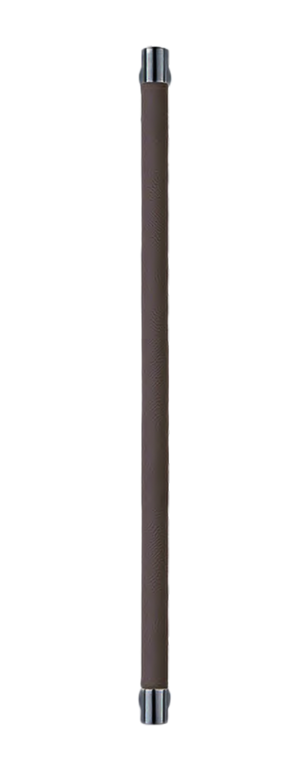 Ручка-скоба HIDE LEATHER PH/B NERO/GRAFITE, цвет - черный/графит фото купить Ульяновск