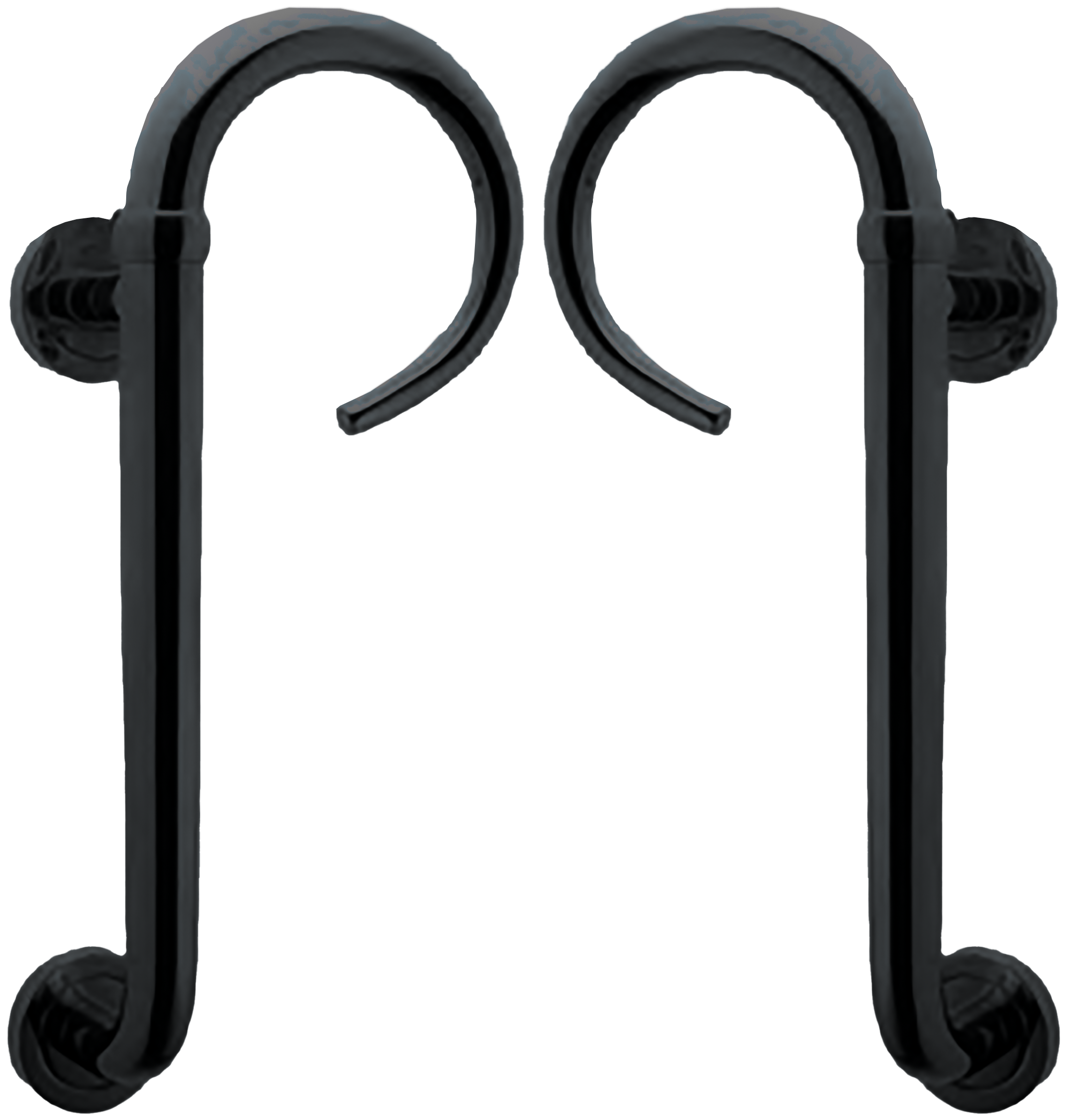 Ручка-скоба LANGOUST PH NERO, цвет - черный фото купить Ульяновск