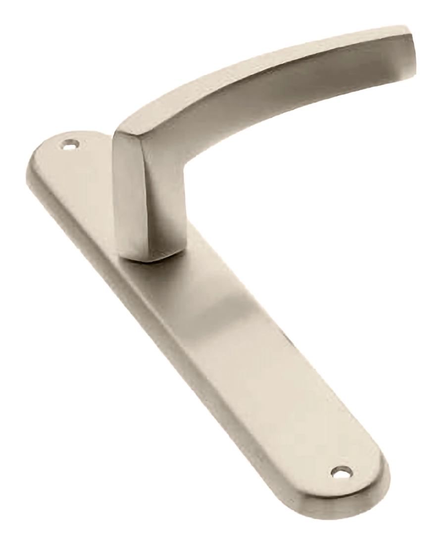 Ручка дверная на планке WIND PL NIS, цвет матовый никель, латунь фото купить в Ульяновске