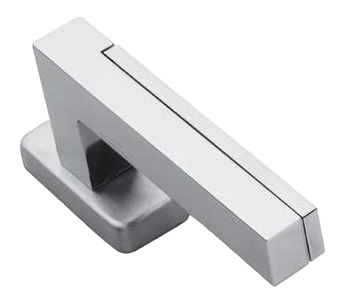 Ручка оконная ISLAND W1 CRO на прямоугольной розетке, цвет хром, латунь фото купить в Ульяновске