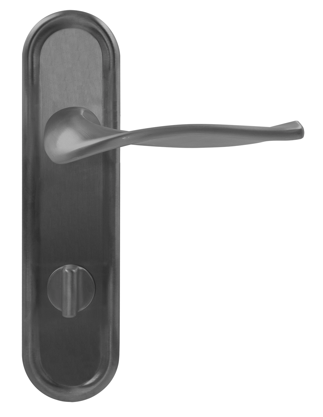 Ручка дверная SKYSCRAPER PLR SST на планке, цвет Летняя гроза/Summer Storm фото купить в Ульяновске