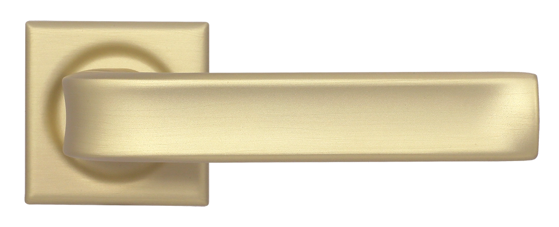 Ручка дверная THE BUS STATION S7 AH на квадратной розетке, цвет Осенний мёд/Autumn Honey фото купить в Ульяновске