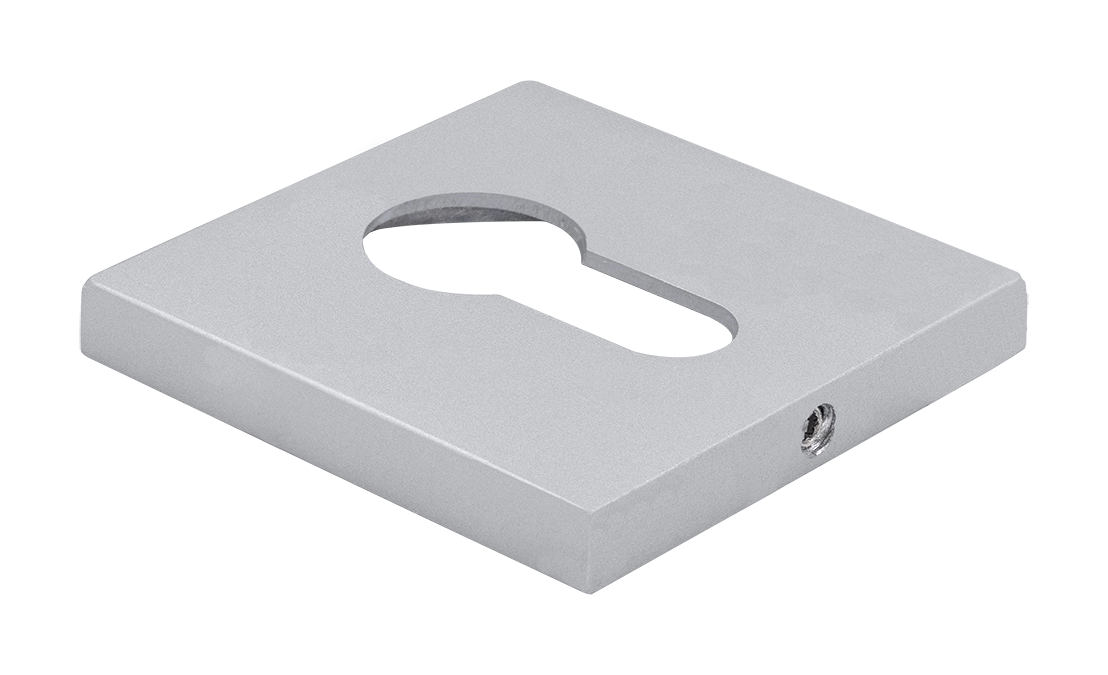 Накладка на замок MH-KH-S6 ASC под евроцилиндр, цвет анодированный матовый хром фото купить Ульяновск