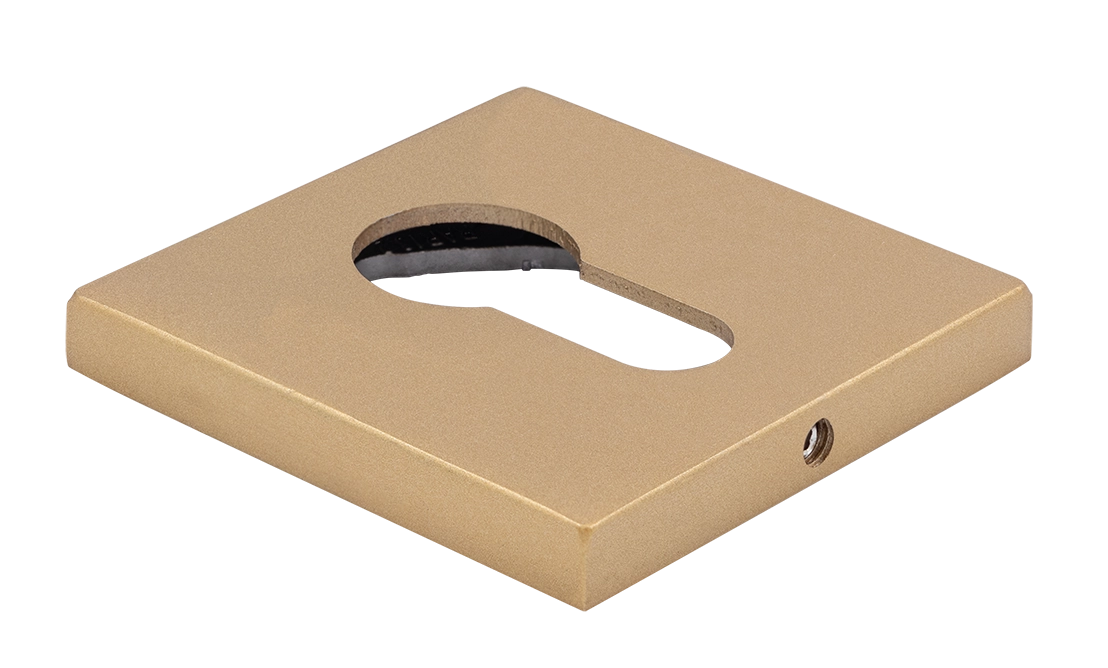 Накладка на замок MH-KH-S6 FTG под евроцилиндр, цвет матовое итальянское золото фото купить Ульяновск