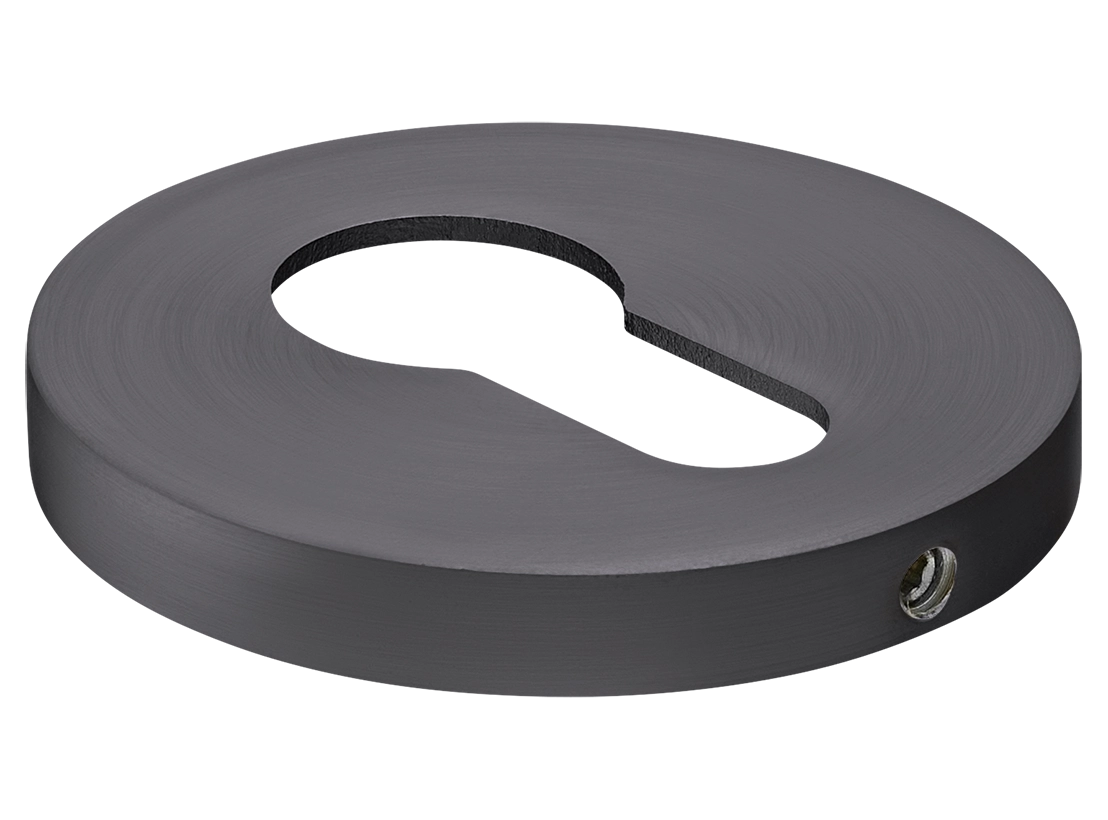 Накладка на замок MH-KH-R6 GR на круглой розетке, цвет матовый графит фото купить Ульяновск