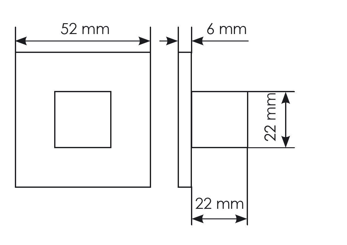 Комплект дверных ручек MH-56-S6 MSG + завертка сантехническая MH-WC-S6 MSG + защёлка бесшумная M1895 MSG + петли врезные универсальные MSN 100X70X2.5-4BB MSG (2шт), цвет матовое сатинированно фото фурнитура Ульяновск