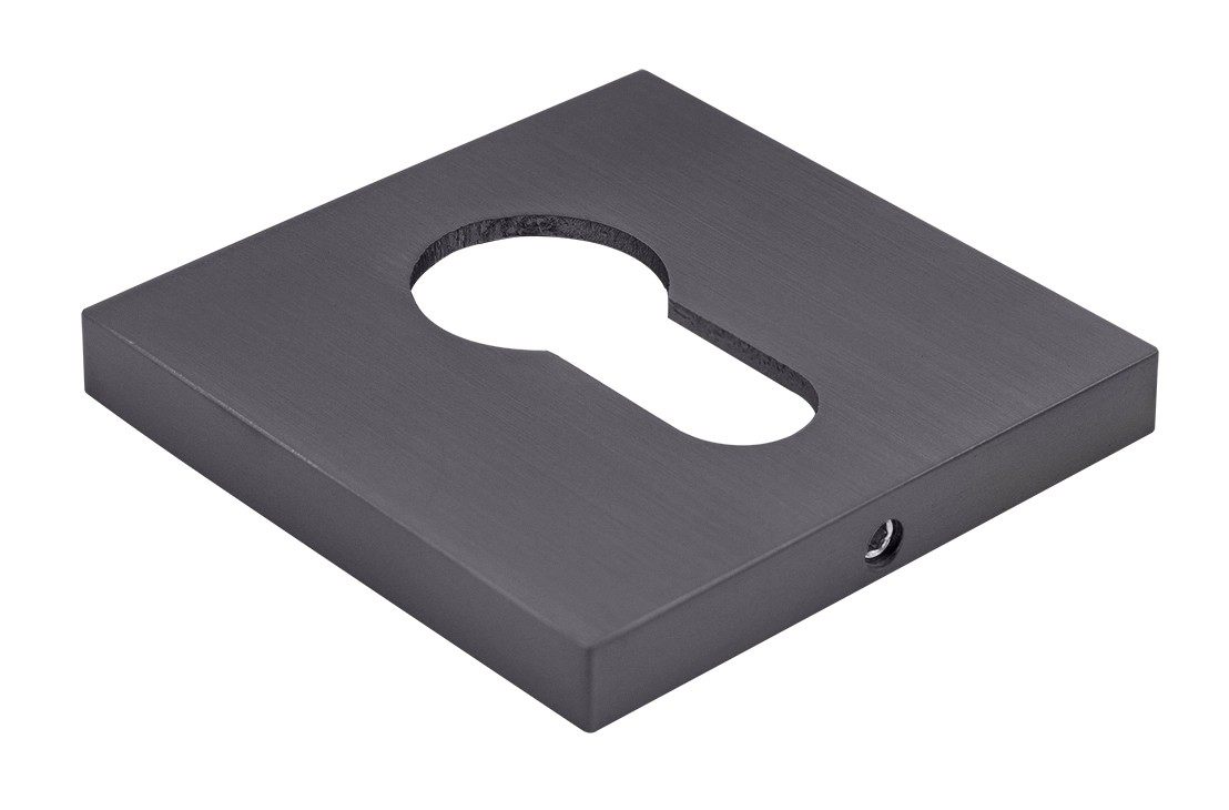 Накладка на замок MH-KH-S6 GR под евроцилиндр, цвет graphite фото купить Ульяновск