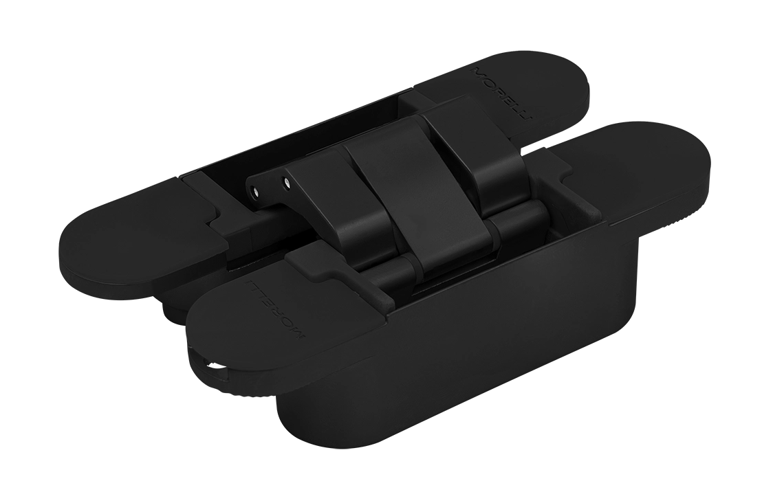 Петля скрытая HH-28 B врезная с 3D-регулировкой вес полотна до 40 кг, цвет черный фото купить Ульяновск