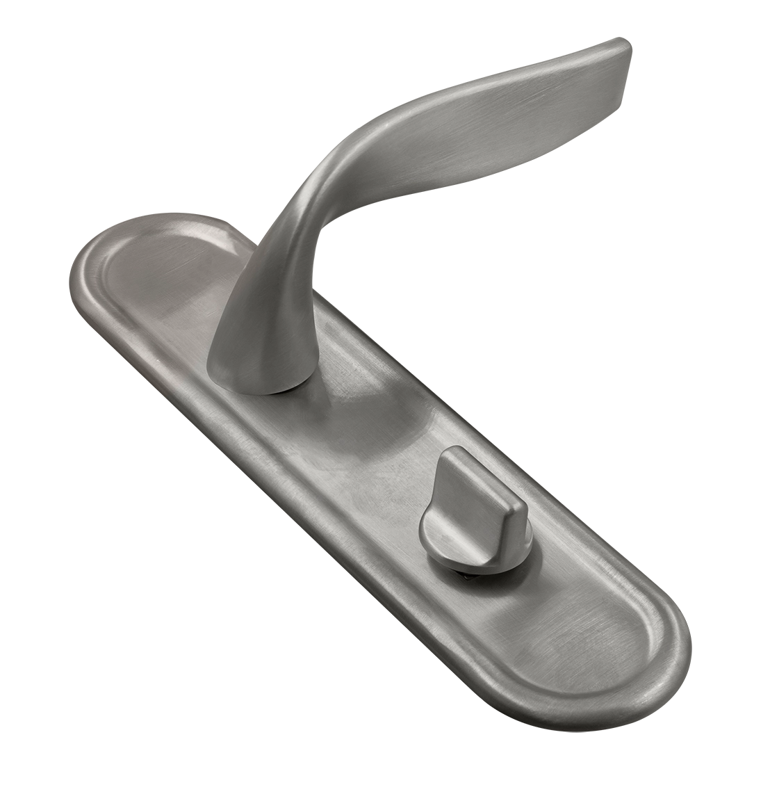 Ручка дверная SKYSCRAPER PLR WF на планке, цвет Зимняя стужа/Winter Frost фото купить Ульяновск