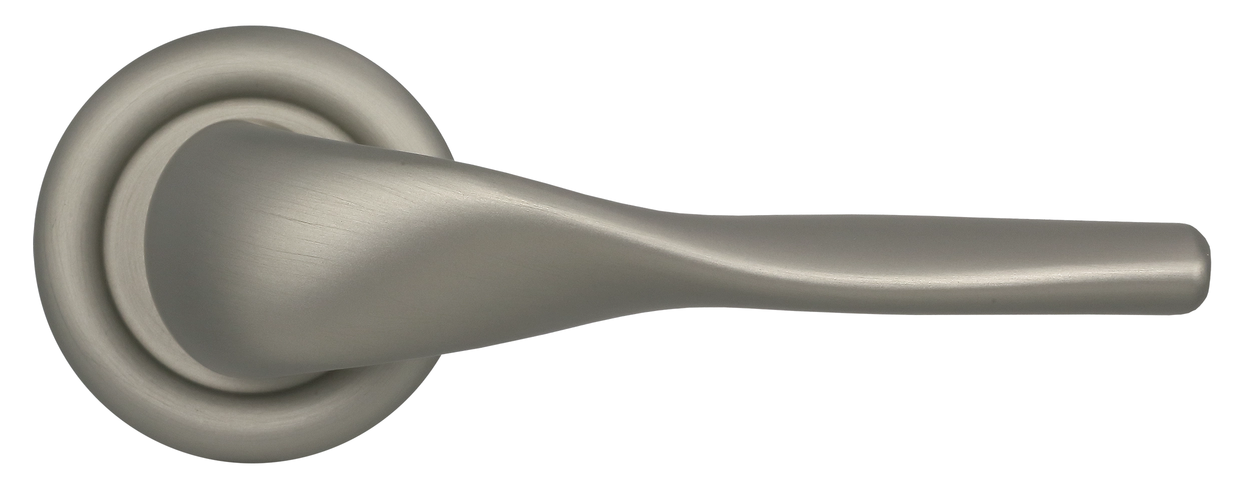 Ручка дверная LVB R7 SMI на круглой розетке, цвет Весенняя дымка/Spring Mist фото купить в Ульяновске