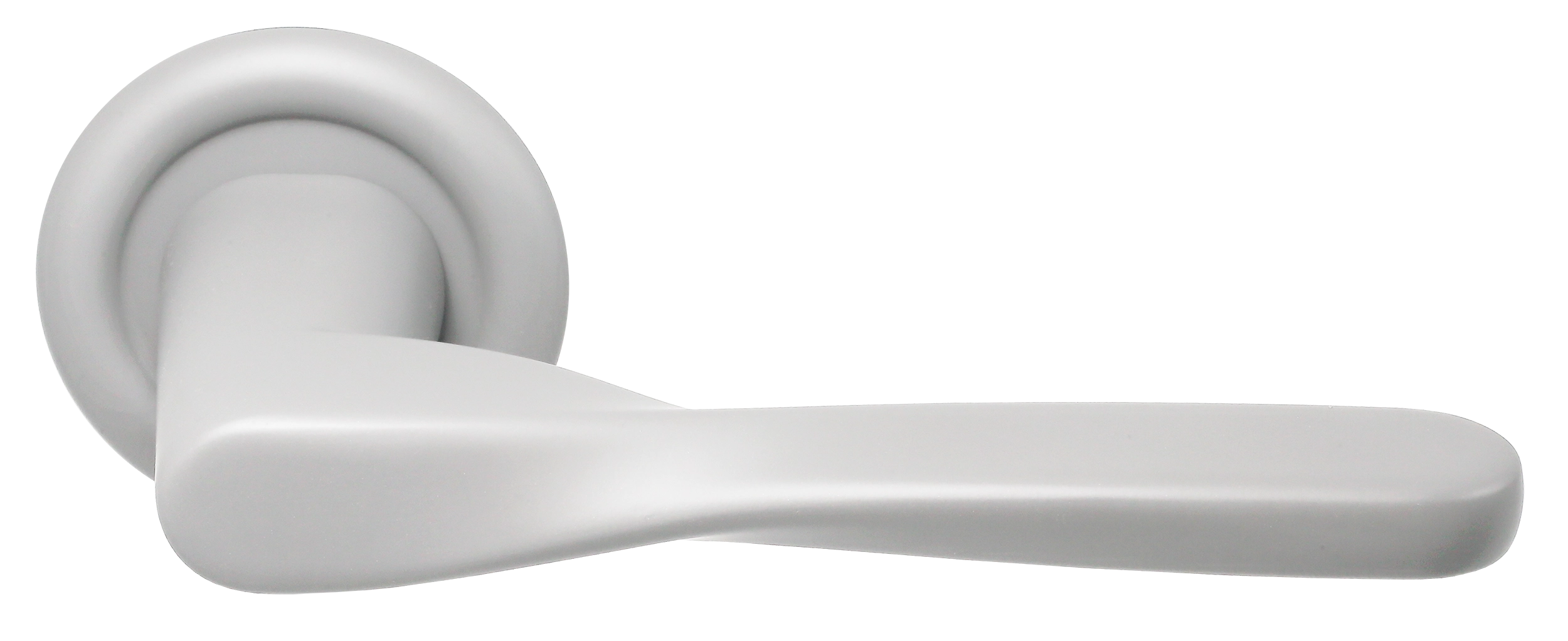 Ручка дверная THE OLYMPICS R7 SSW на круглой розетке, цвет Стокгольмский снегопад/Stockholm Snowfall фото купить Ульяновск