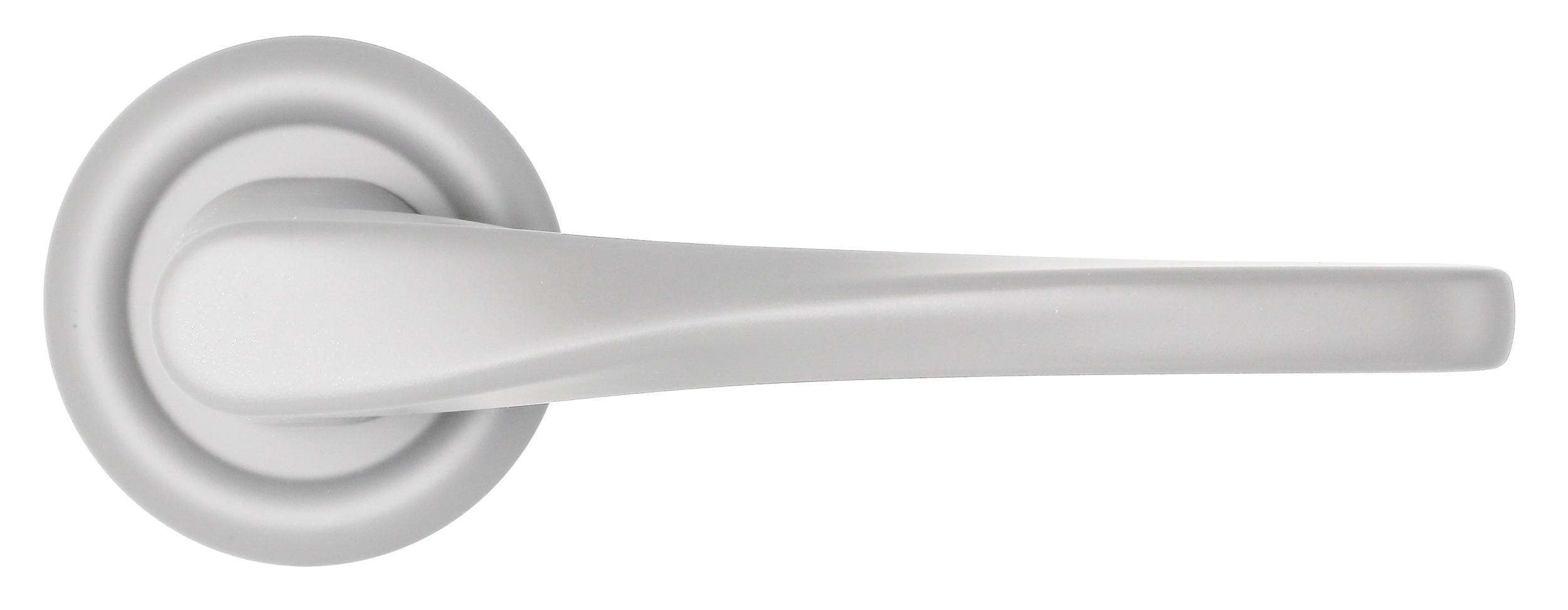 Ручка дверная THE OLYMPICS R7 SSW на круглой розетке, цвет Стокгольмский снегопад/Stockholm Snowfall фото купить в Ульяновске