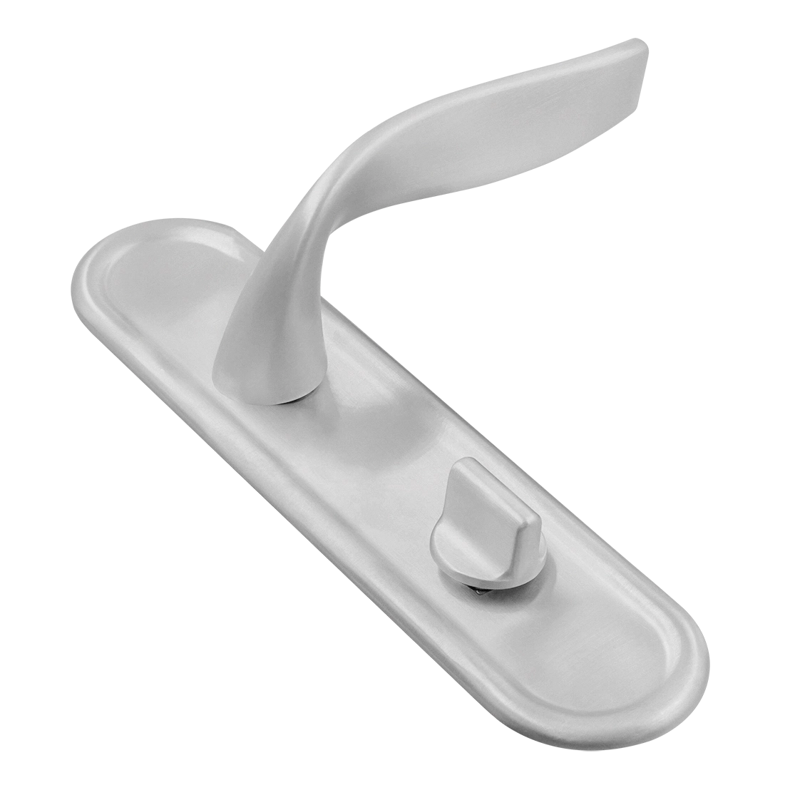 Ручка дверная SKYSCRAPER PLR SSW на планке, цвет Стокгольмский снегопад/Stockholm Snowfall фото купить Ульяновск