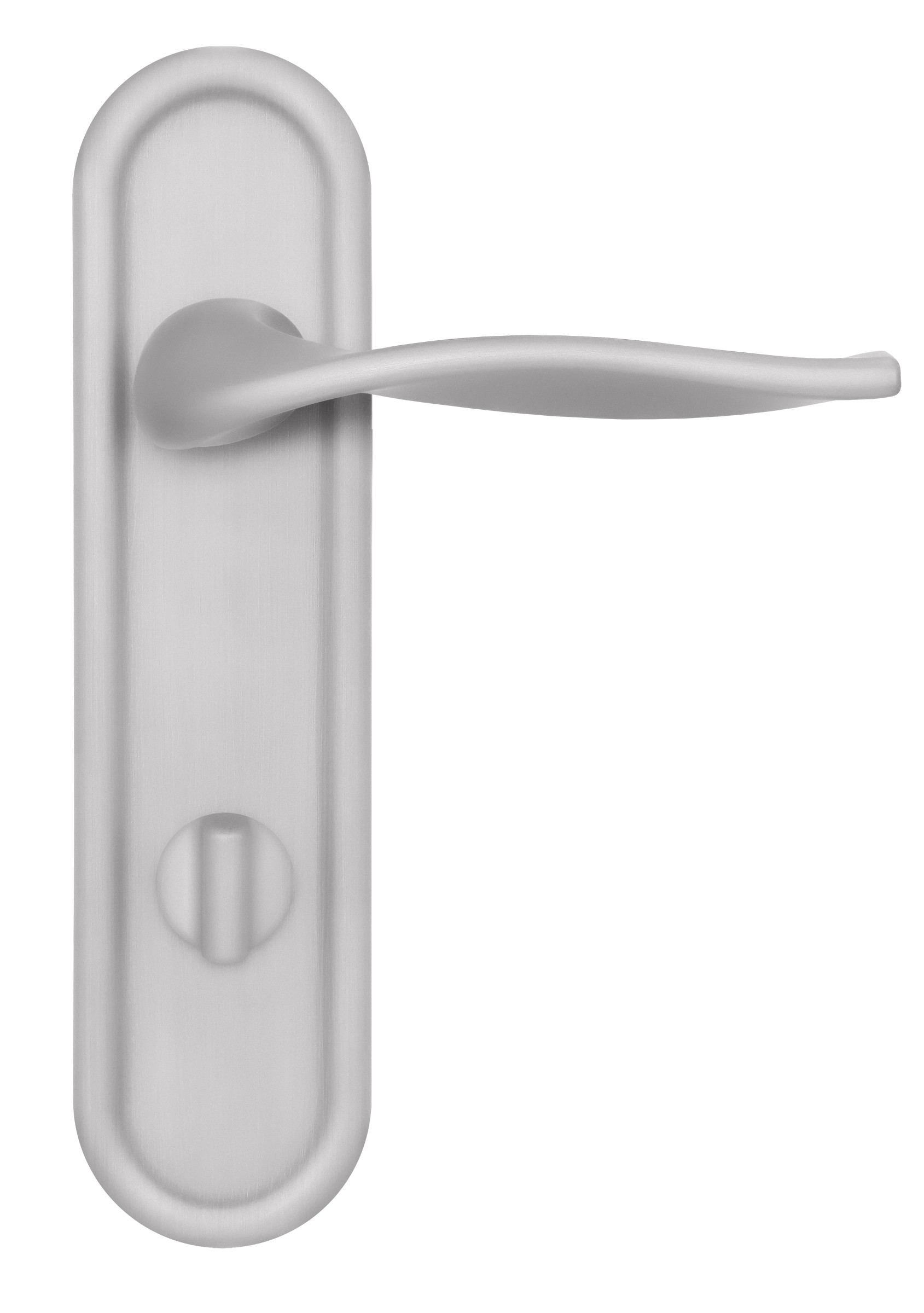Ручка дверная SKYSCRAPER PLR SSW на планке, цвет Стокгольмский снегопад/Stockholm Snowfall фото купить в Ульяновске