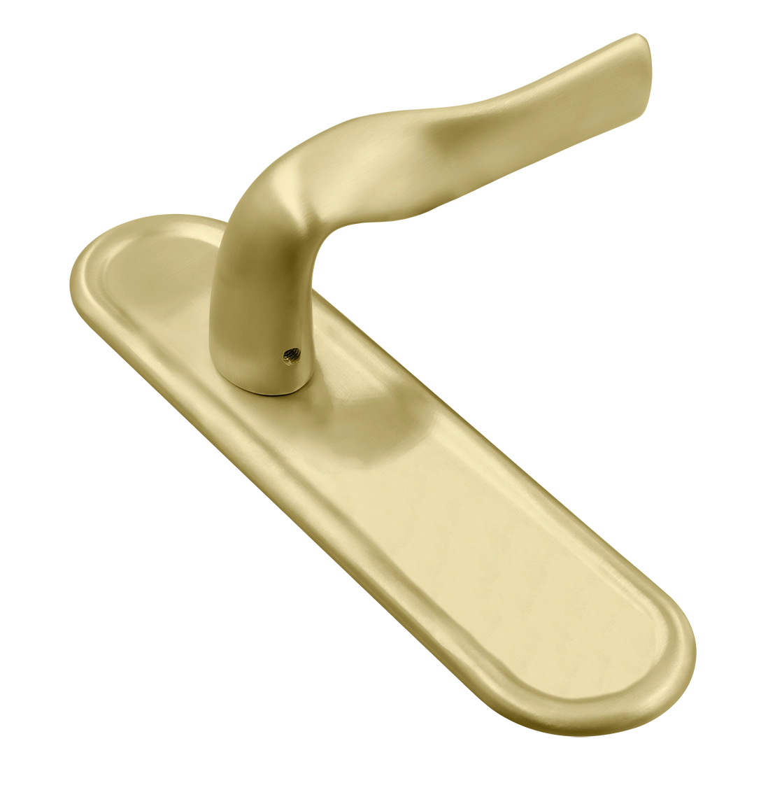 Ручка дверная LVB PLR AH на планке, цвет Осенний мёд/Autumn Honey фото купить Ульяновск