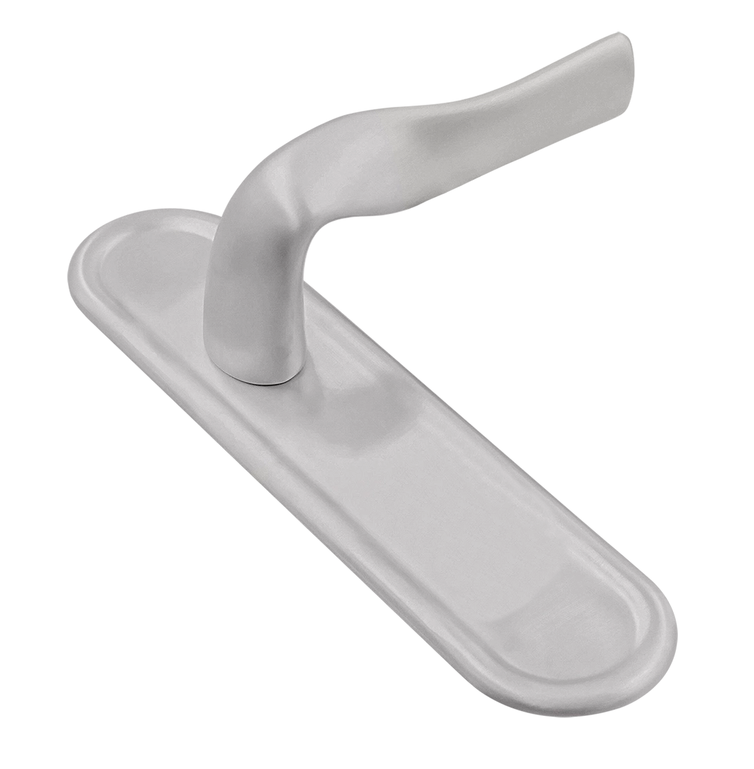 Ручка дверная LVB PLR SSW на планке, цвет Стокгольмский снегопад/Stockholm Snowfall фото купить Ульяновск