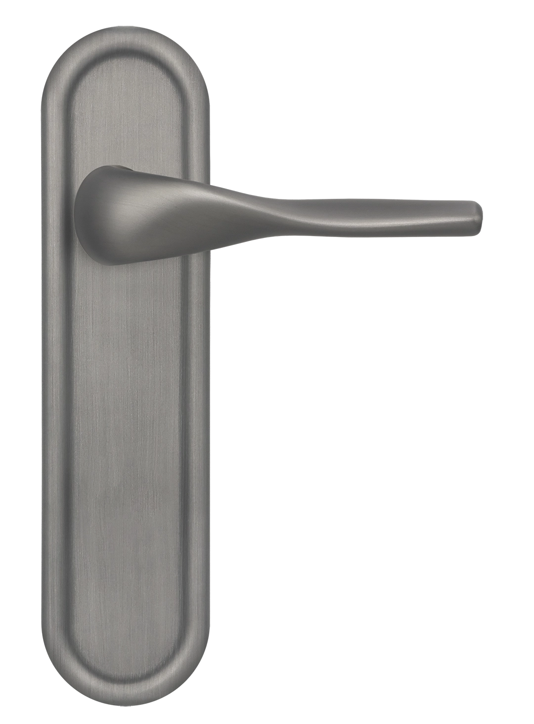 Ручка дверная LVB PLR WF на планке, цвет Зимняя стужа/Winter Frost фото купить в Ульяновске