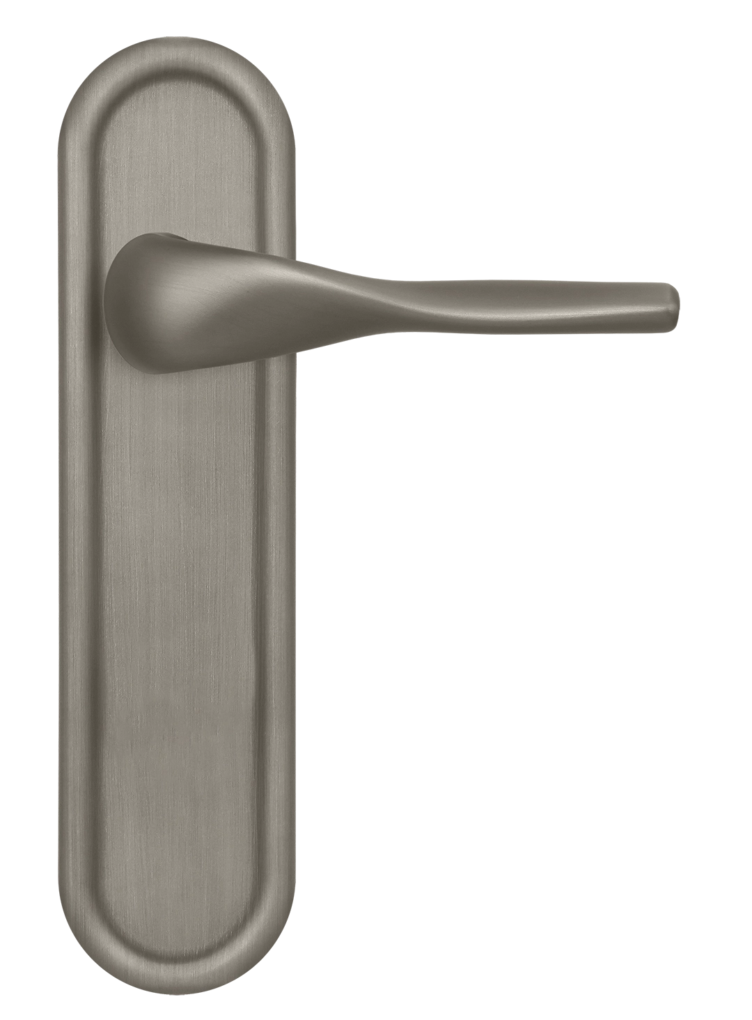 Ручка дверная LVB PLR SMI на планке, цвет Весенняя дымка/Spring Mist фото купить в Ульяновске