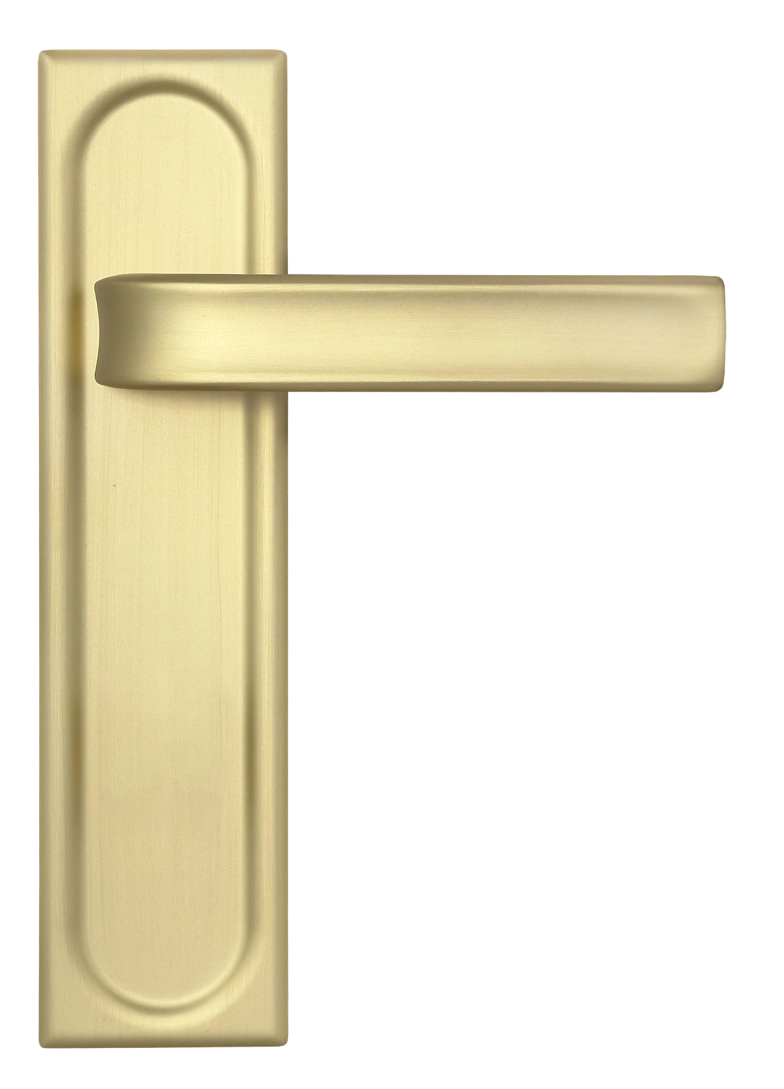 Ручка дверная THE BUS STATION PLS AH на планке, цвет Осенний мёд/Autumn Honey фото купить в Ульяновске