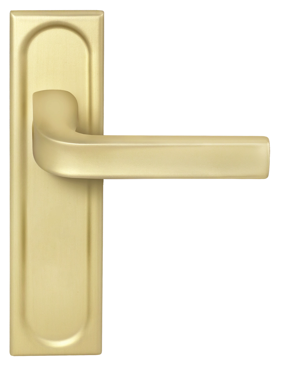 Ручка дверная THE BUS STATION PLS AH на планке, цвет Осенний мёд/Autumn Honey фото фурнитура Ульяновск