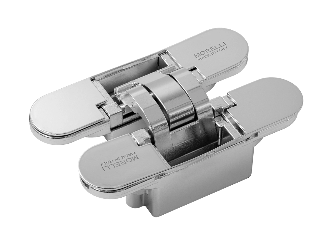 Петля скрытая HH-20 PC, врезная с 3D-регулировкой, вес полотна до 60 кг цвет хром фото купить Ульяновск