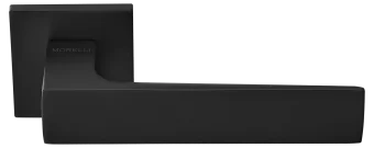 MIRA, ручка дверная на квадратной розетке MH-54-S6 BL, цвет - черный