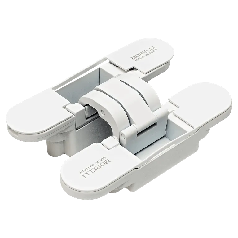 Петля скрытая HH-20 W, врезная с 3D-регулировкой, вес полотна до 60 кг, цвет белый фото купить Ульяновск