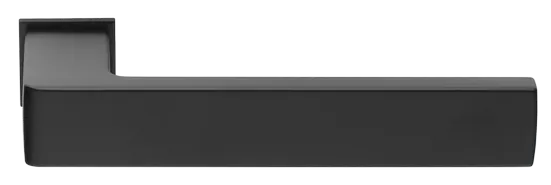 Ручка дверная HORIZONT-SM NERO раздельная без розетки, цвет черный, ЦАМ фото купить Ульяновск